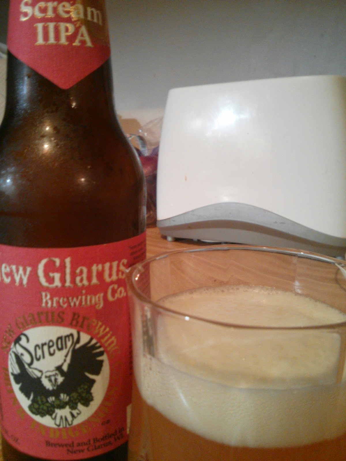 Behind The Tap New Glarus Scream IIPA
