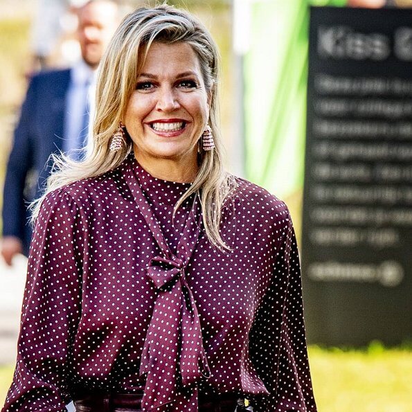 zara polka dot blouse with bow