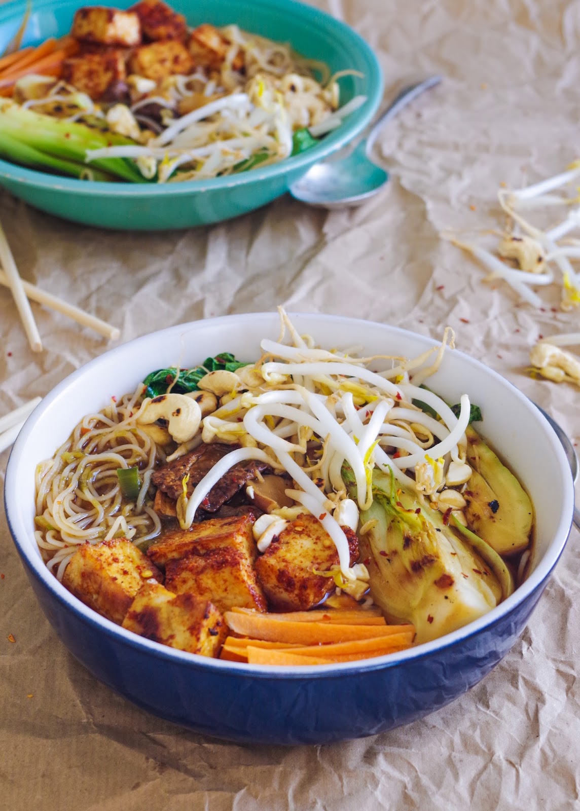 Miso Noodle Soup |Euphoric Vegan