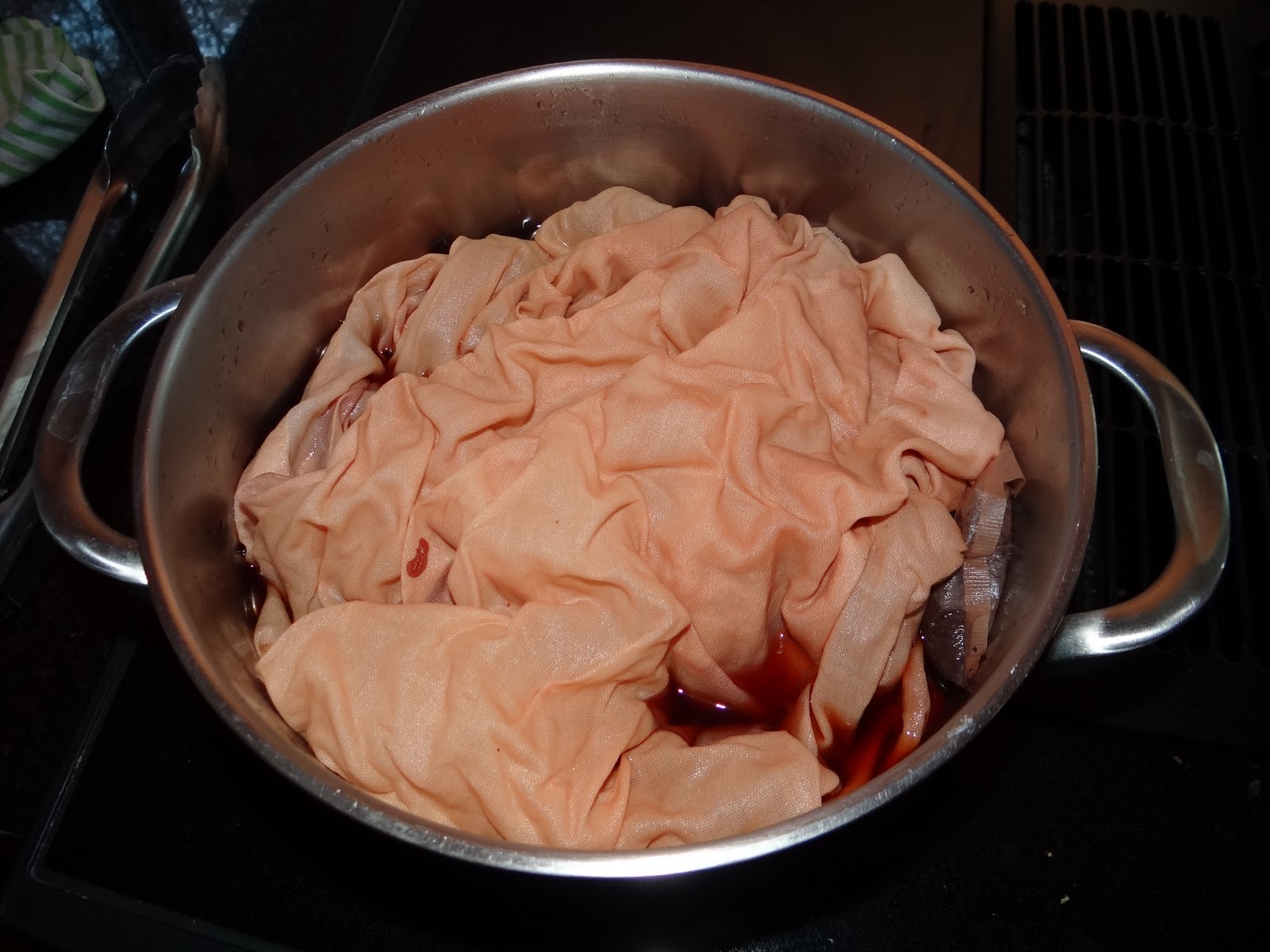 One Project at a Time DIY Blog How to Tea Dye Curtains