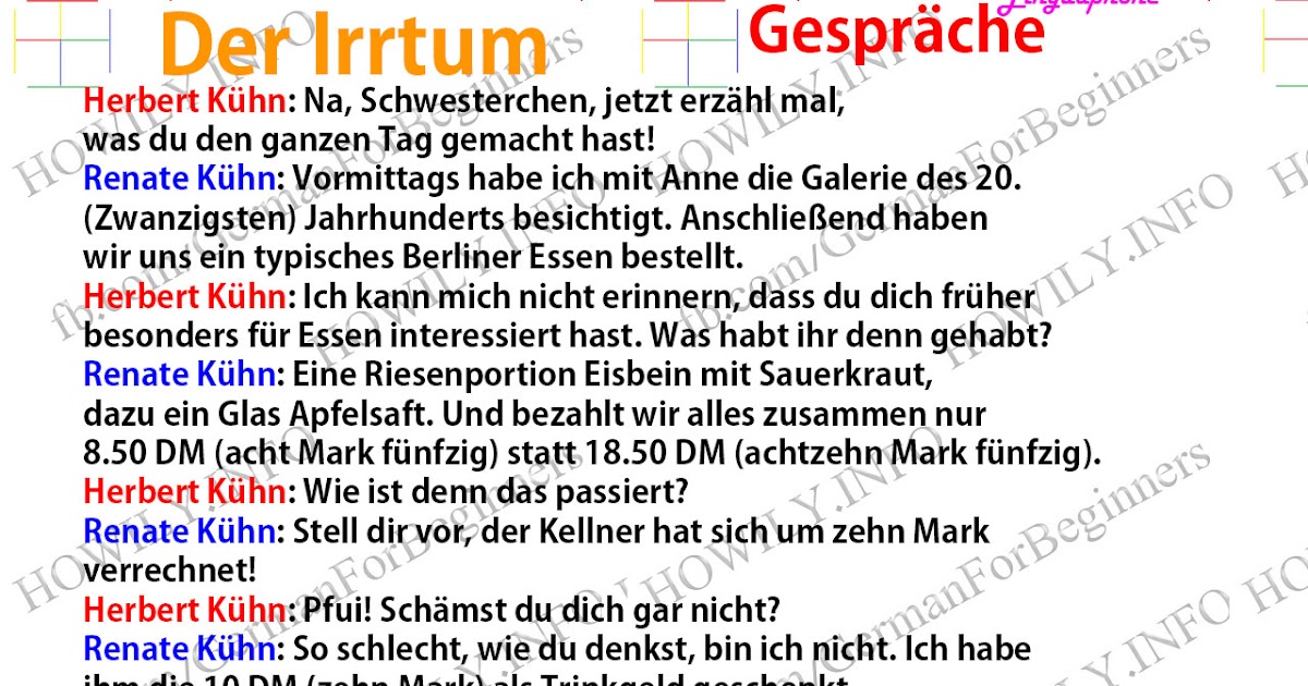 Der Irrtum