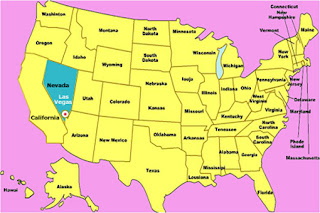 Resultado de imagen para ubicacion de las vegas en el mapa de estados unidos