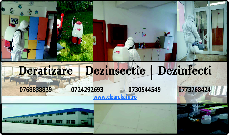 Deratizare |  Dezinsectie | Dezinfectie