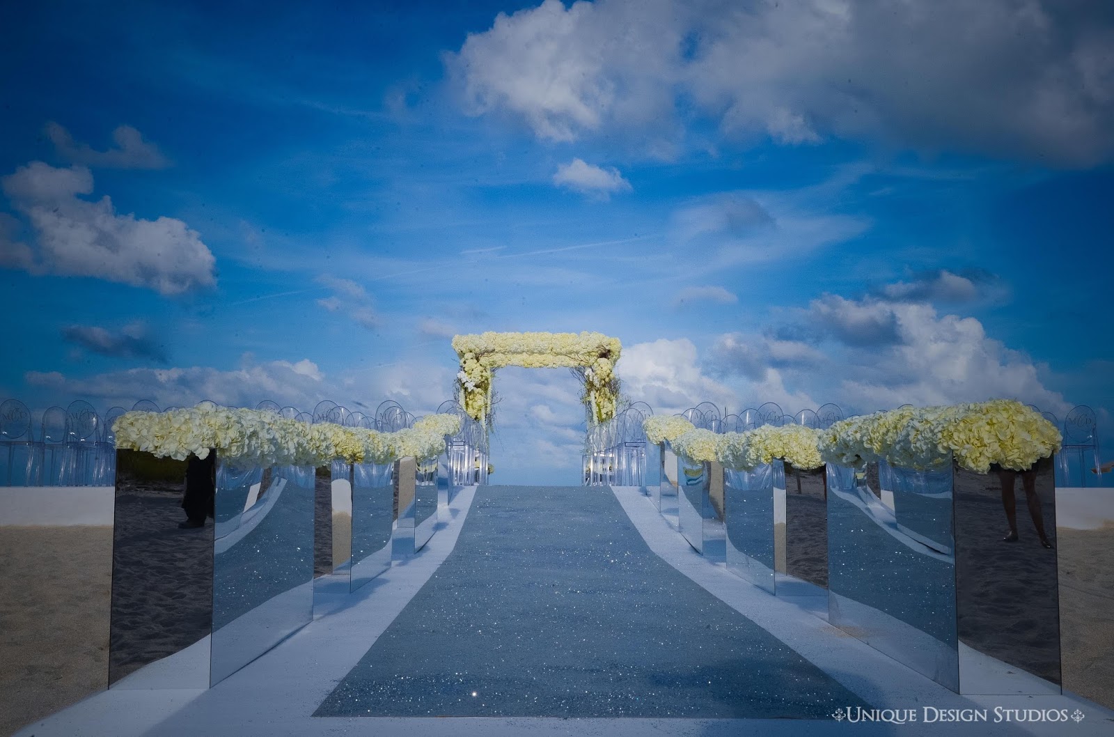 Dream Design Weddings by Tiffany Cook Ceremony Aisle Decor by Dream Design Weddings by Tiffany