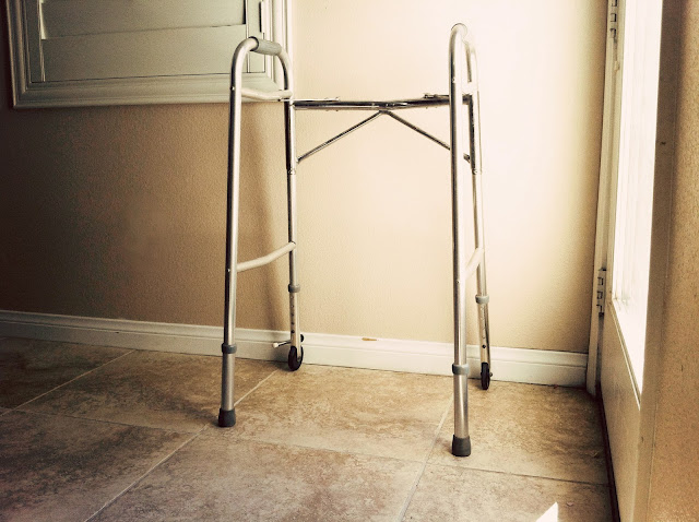 using a walker for MS