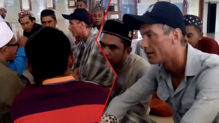 Sempat Gagal Paham, Ke Masjid Dikasih Sarung Malah Buat 'Kemulan', Akhirnya Bule Ini Mantab Masuk Islam