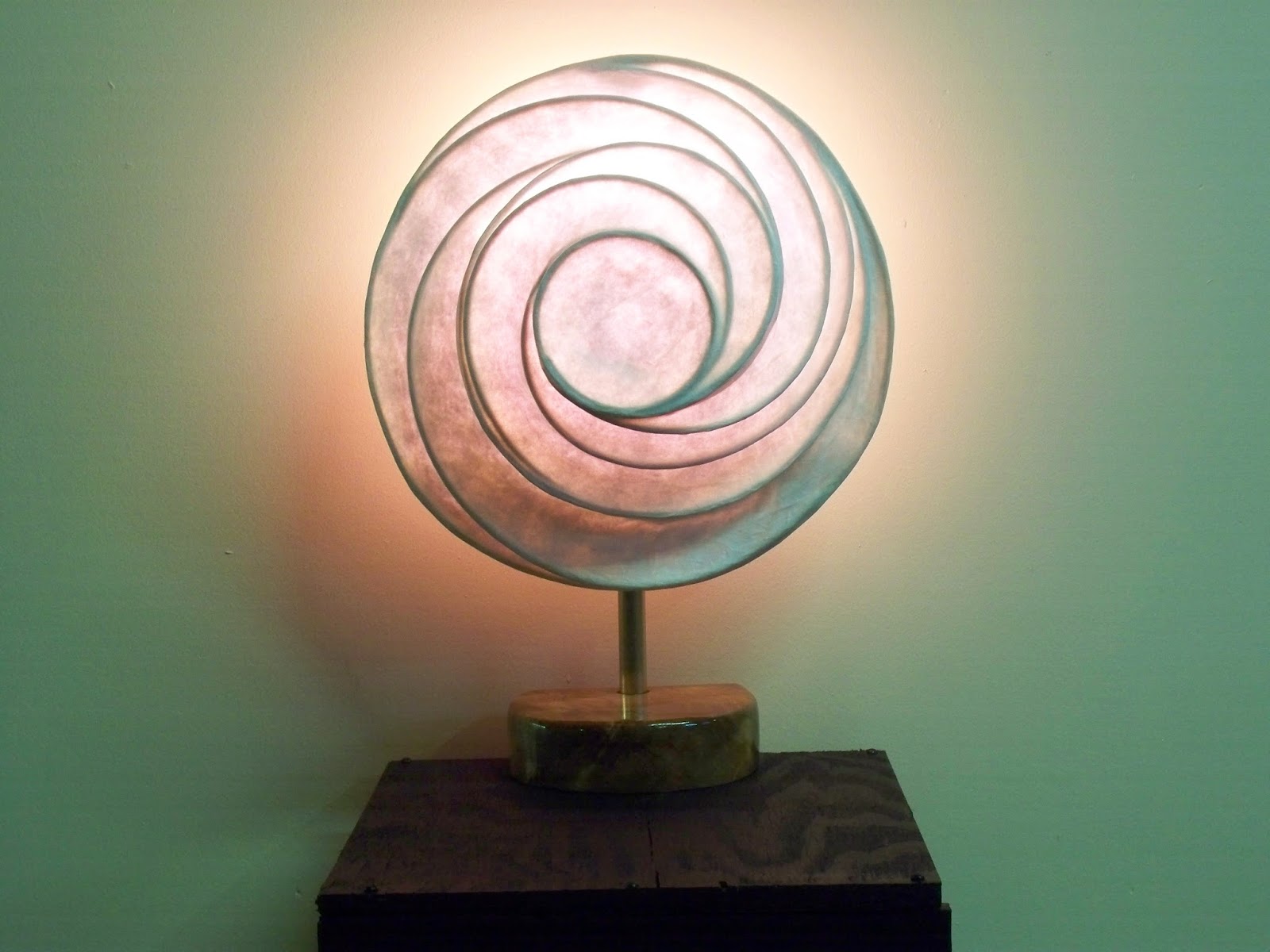 Kent Davis Illuminated Art Gallery Table Top Sculptures
