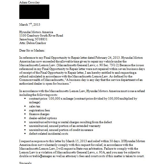 Vehicle Service Department Letter >> 2013 Hyundai Sonata Steering Problems Vehicle Service Department Letter >> 2013 Hyundai Sonata Steering Problems