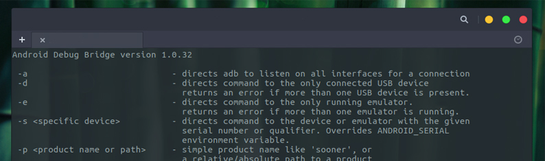 ADB Linux