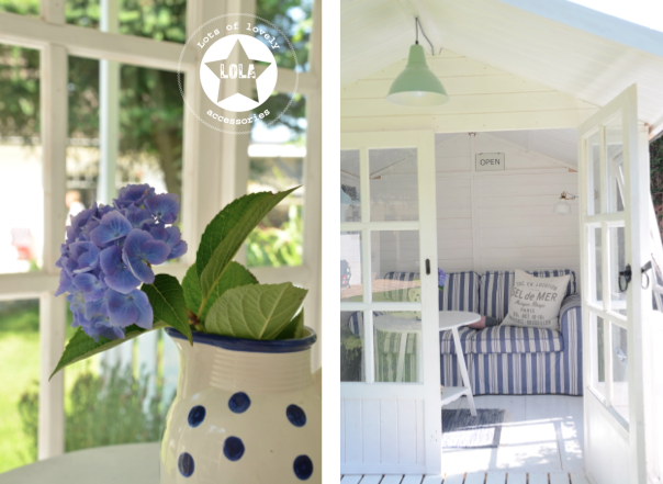 L O L A Lots of lovely accessories Gartenhaus und ein sehr langsam