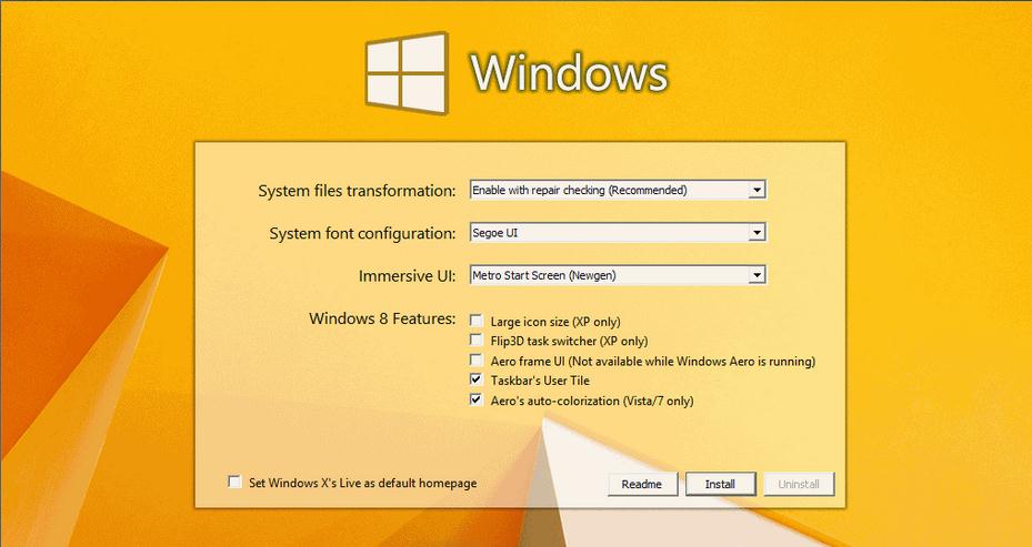 Free Download Windows 8 Transformation Pack
