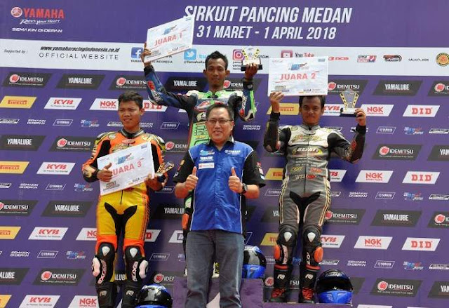 Podium_YRC_Aerox_155_Medan_2018 Podium_YRC_Aerox_155_Medan_2018
