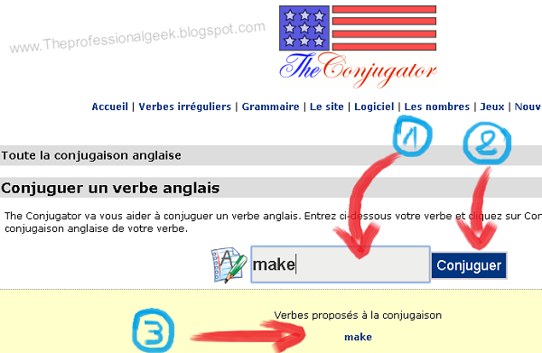 اون لاين تصريف الأفعال باللغة الإنجليزية والفرنسية والإسبانية والألمانية. موقع كيفية تعلم الصرف سهلة افضل طريقة لتعلم