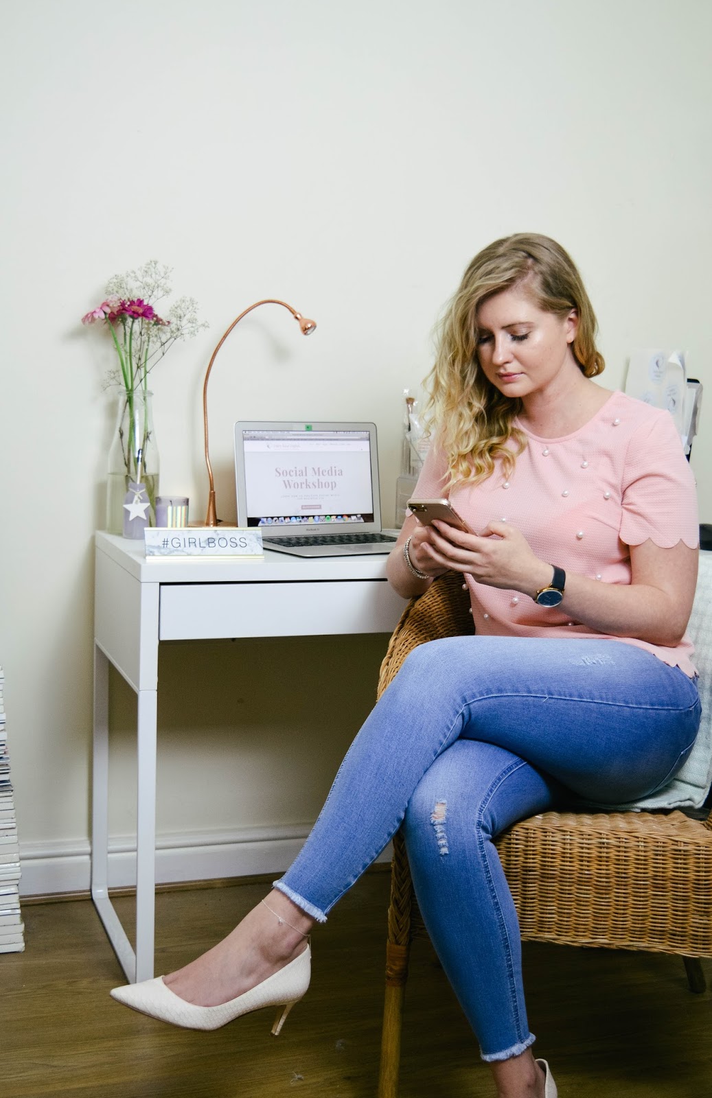 Tips How To Stay Productive When Working From Home, Dalry Rose Blog, Hampshire bloggers