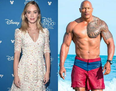 Emily Blunt Dwayne Johnson Reteam For Ball And Chain