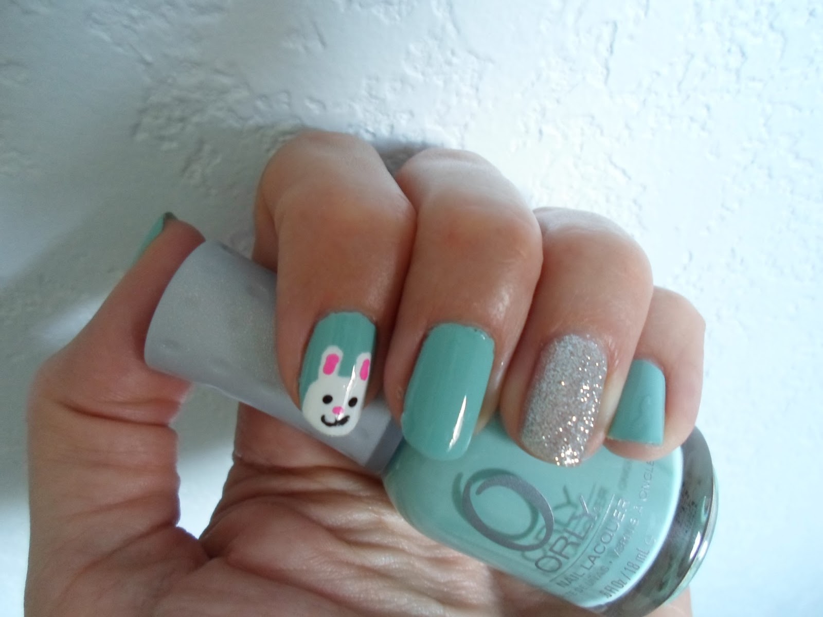 Raindrop Nails Easter/Spring Nails