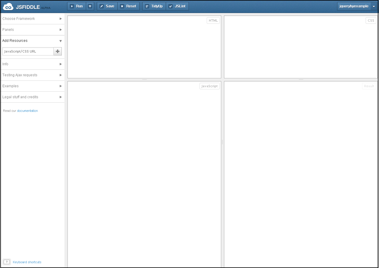 Online html and javascript editor finderbox