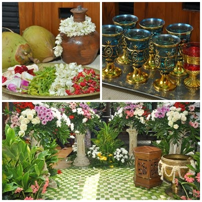 Foto persiapan dan proses acara adat jawa siraman  GITA SALON