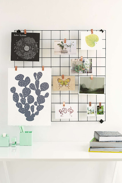 FIVE FRIDAY FINDS: Metal wall and storage organizers. - littlehouseoffour.com