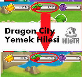 Dragon City Yemek Hilesi