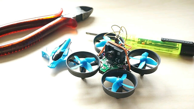 Cara Mudah Pasang Kamera Mini FPV di Micro Drone