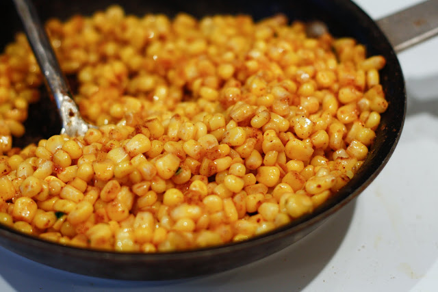 Casual Cuisine: sauteed corn