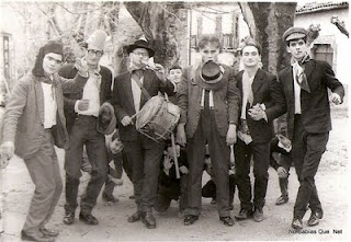 Los Quintos de Candelario(Salamanca) año 1967