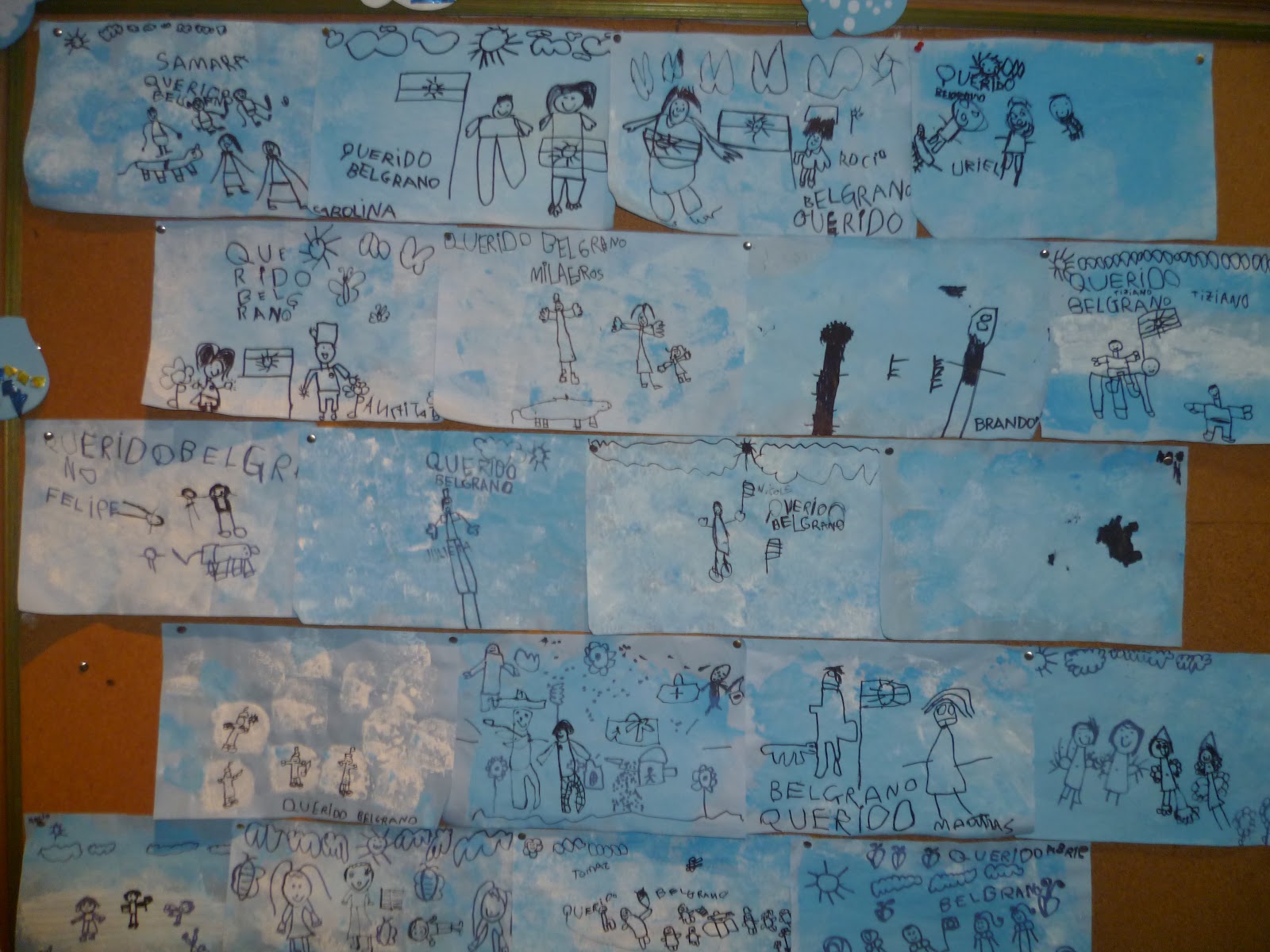 Socorritos: Adornamos el Jardín en el Día de la Bandera!