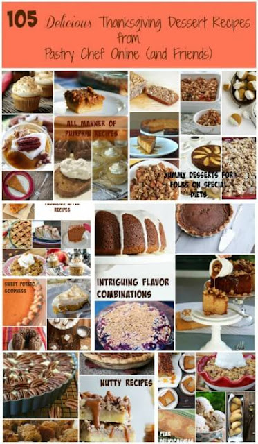 A compilation of Thanksgiving-themed recipe round ups by food bloggers, featuring hundreds of recipes for vegetarian foods, Thanksgiving desserts, slow cooker Thanksgiving recipes and much much more.