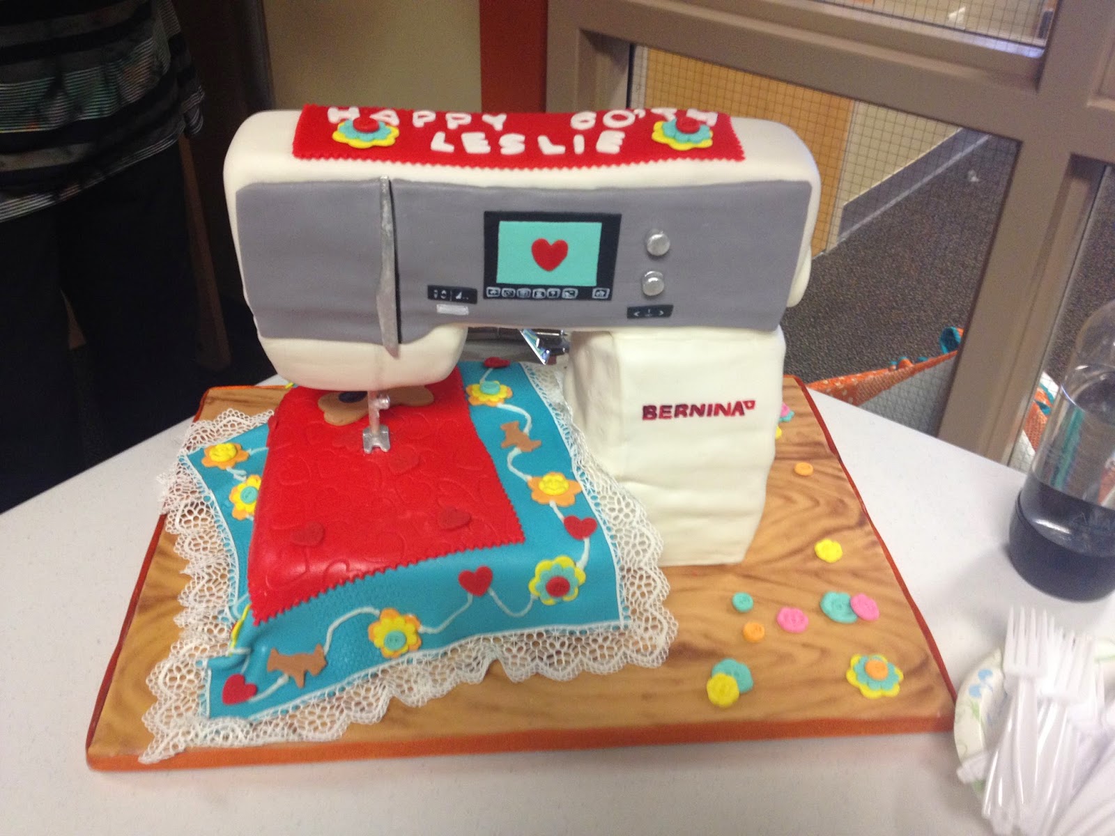 San Antonio Modern Quilt Guild: Epic Bernina Cake