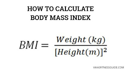 how to calculate the bmi (body mass index and formula of bmi