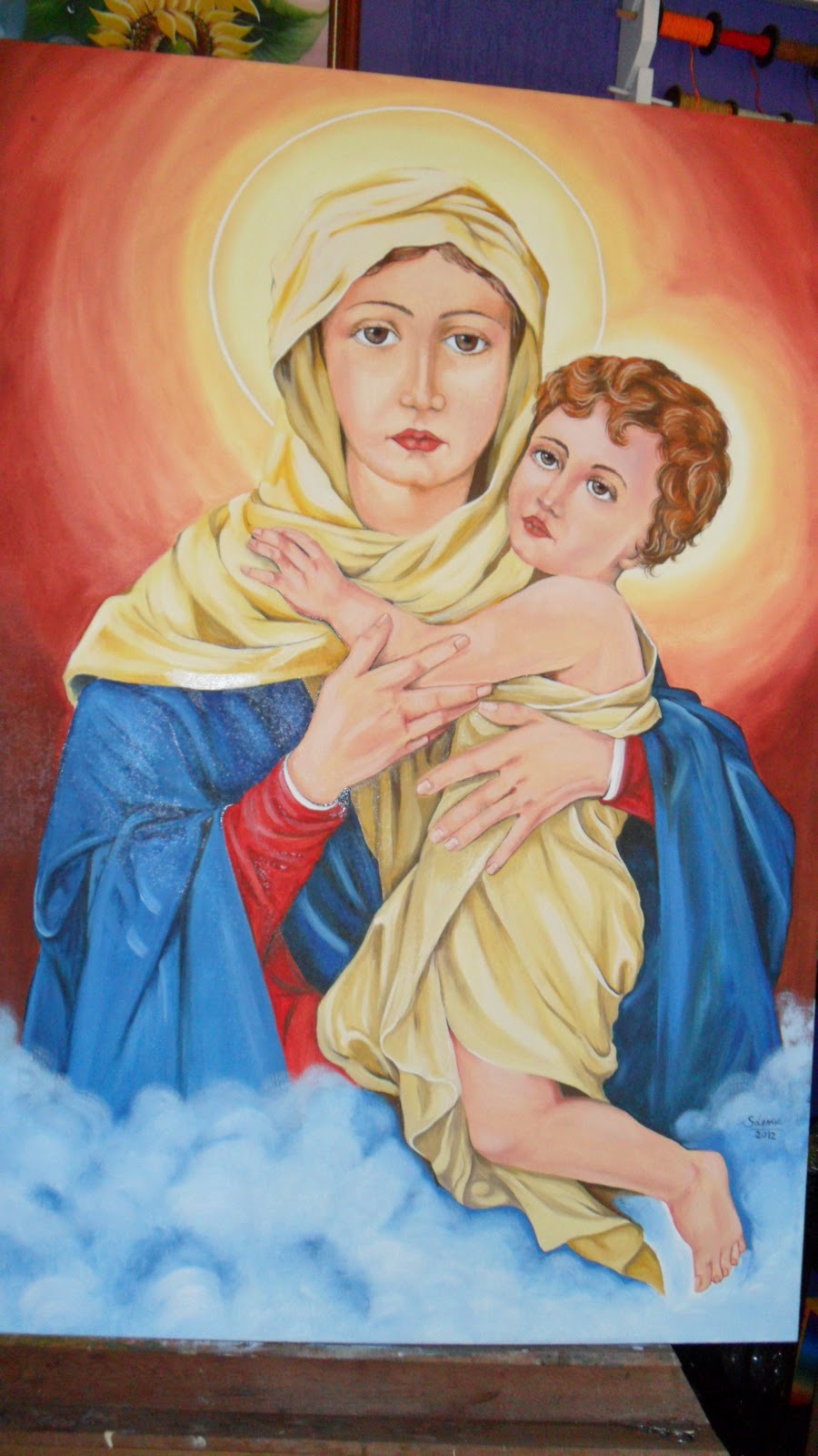 solange pinturas e artes OSTNOSSA SENHORA DE SCHOENSTATT