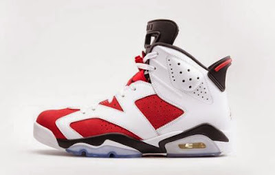 THE SNEAKER ADDICT: Air Jordan 6 Carmine Sneaker Restock (Detailed Look)