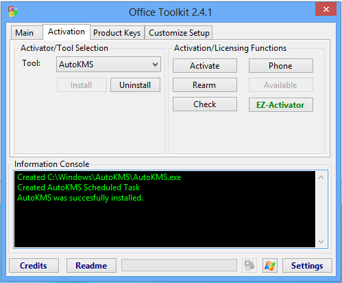 Aktivasi Office 2013 Dengan Microsoft Toolkit Aktivasi Office 2013 Dengan Microsoft Toolkit