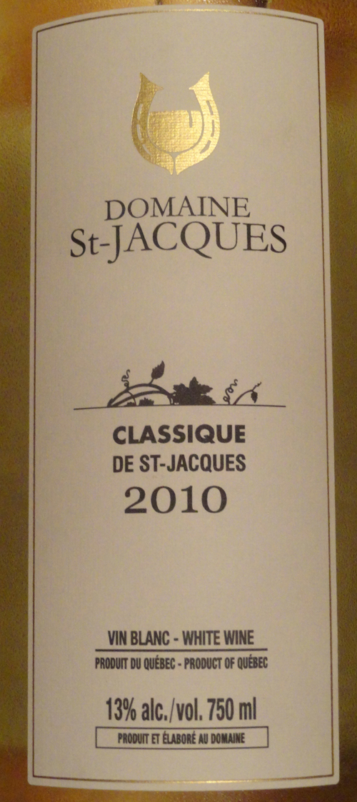 Club des Dégustateurs de Grands Vins CLASSIQUE DE STJACQUES, DOMAINE