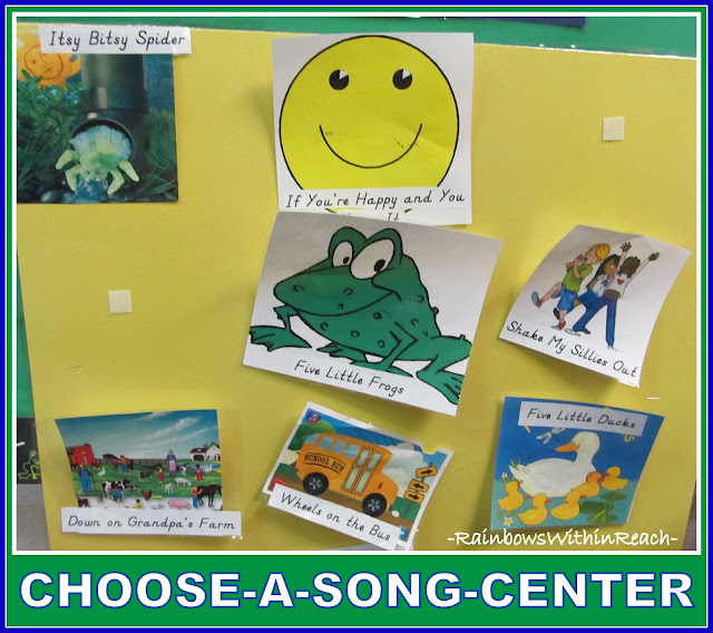 photo of: Visual Choose-a-Song Center, Visual Images for Song Selection