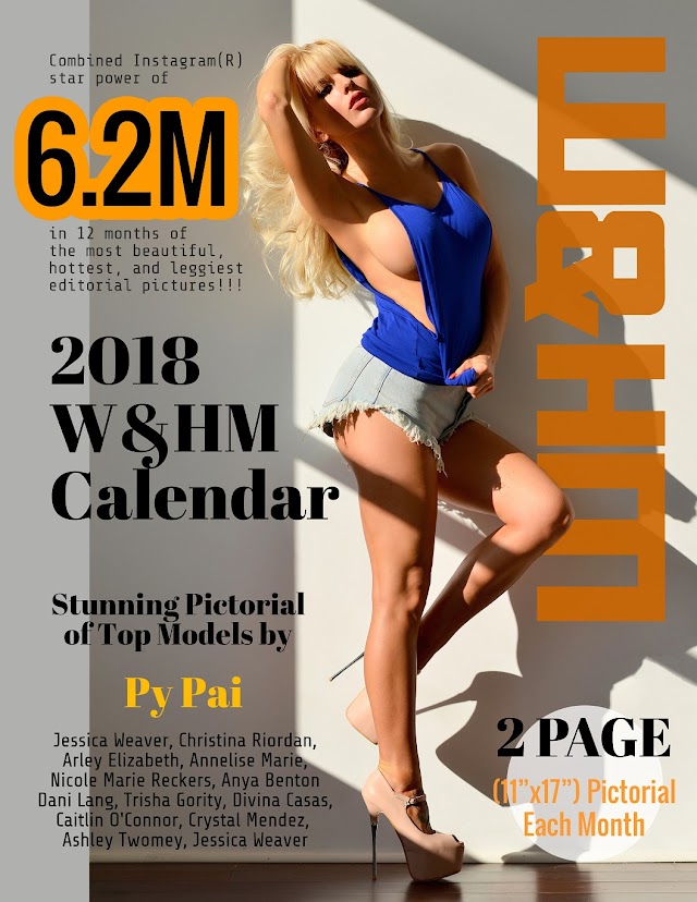 Act Now!  Order Your Gorgeous and Most Leggy W&HM 2018 Calendar!! @wheelsandheelsm 