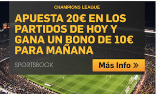 betfair promocion 10 euros champions 6 noviembre betfair promocion 10 euros champions 6 noviembre