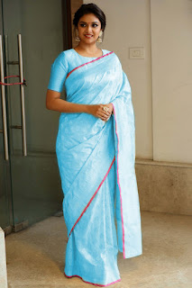 Keerthi Suresh Beautiful Colors Saree Stills Gallery Keerthi Suresh Beautiful Colors Saree Stills Gallery