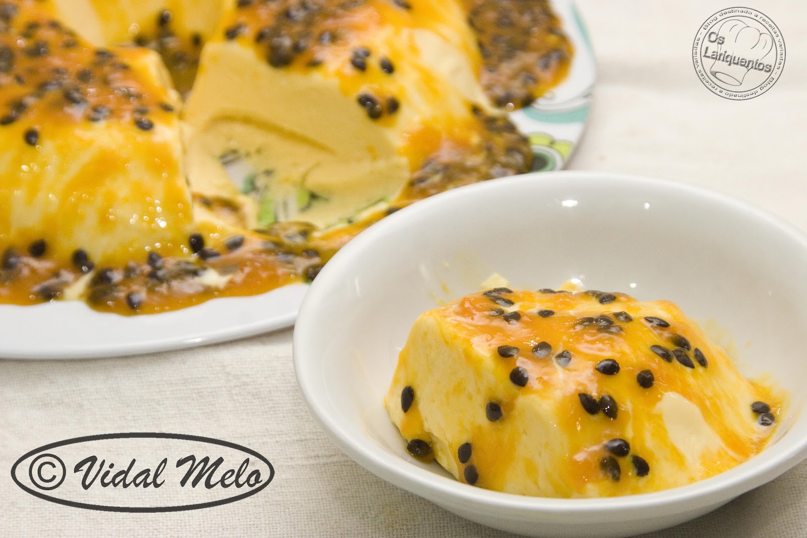 Os Lariquentos: Mousse de maracujá Os Lariquentos: Mousse de maracujá