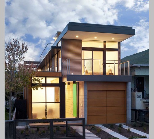 Desain Rumah Kayu Minimalis 2 Lantai Jati Ulin Kelapa Bisa