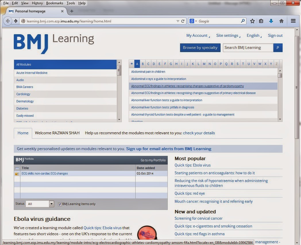bmj learning