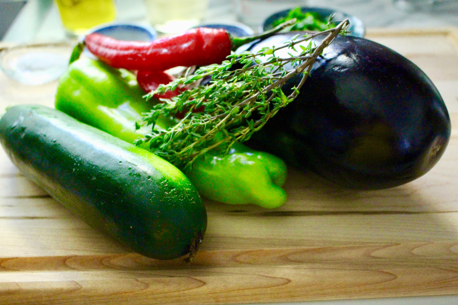 Les Gâteries Gourmandes de Graciela Escabeche d'aubergines et courgettes