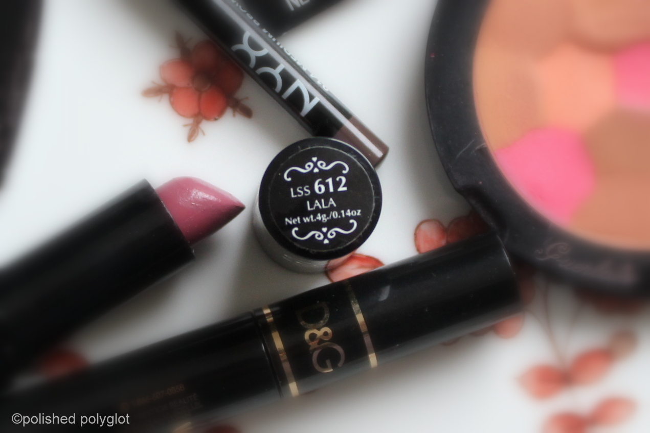 Lippy of the week NYX round lipstick in Lala / Polished Polyglot