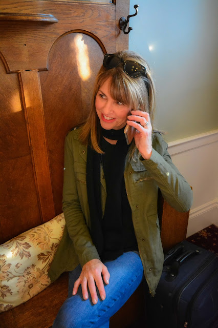 Talking on the phone