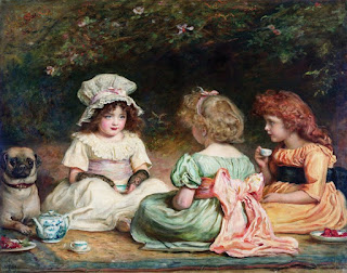 https://commons.wikimedia.org/wiki/File:Sir_John_Everett_Millais_-_Afternoon_Tea_(or_The_Gossips)_1889.jpg