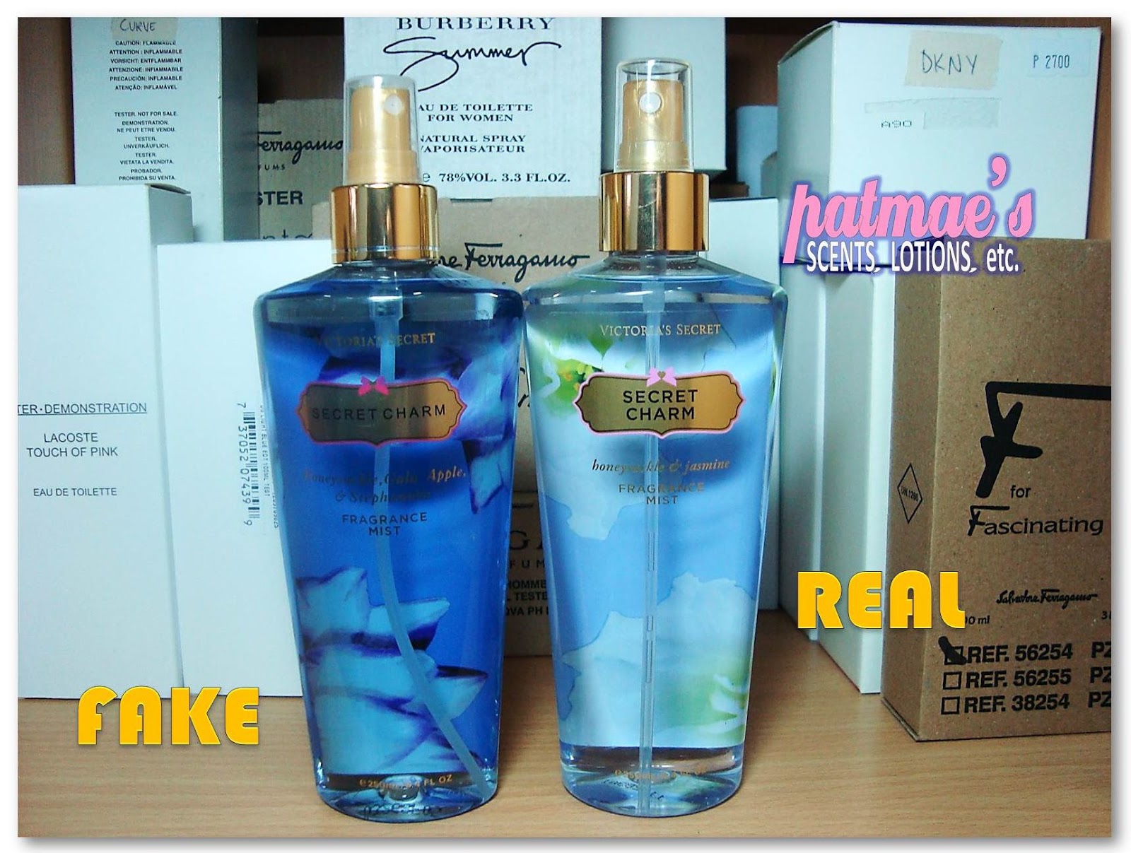 Bits and Pieces REVIEW FAKE Victoria's Secret Mist in New Packaging