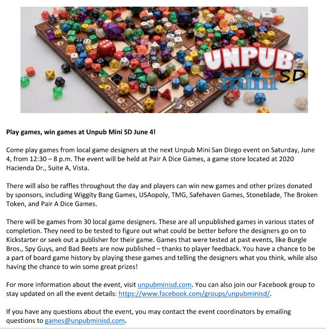 Tabletop Commons Blog & Events