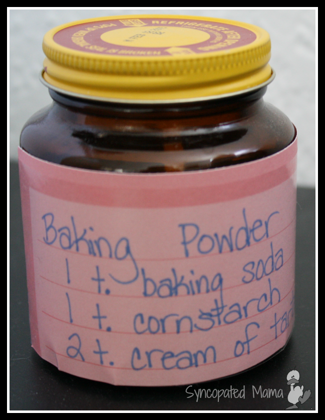 Syncopated Mama Homemade AluminumFree Baking Powder
