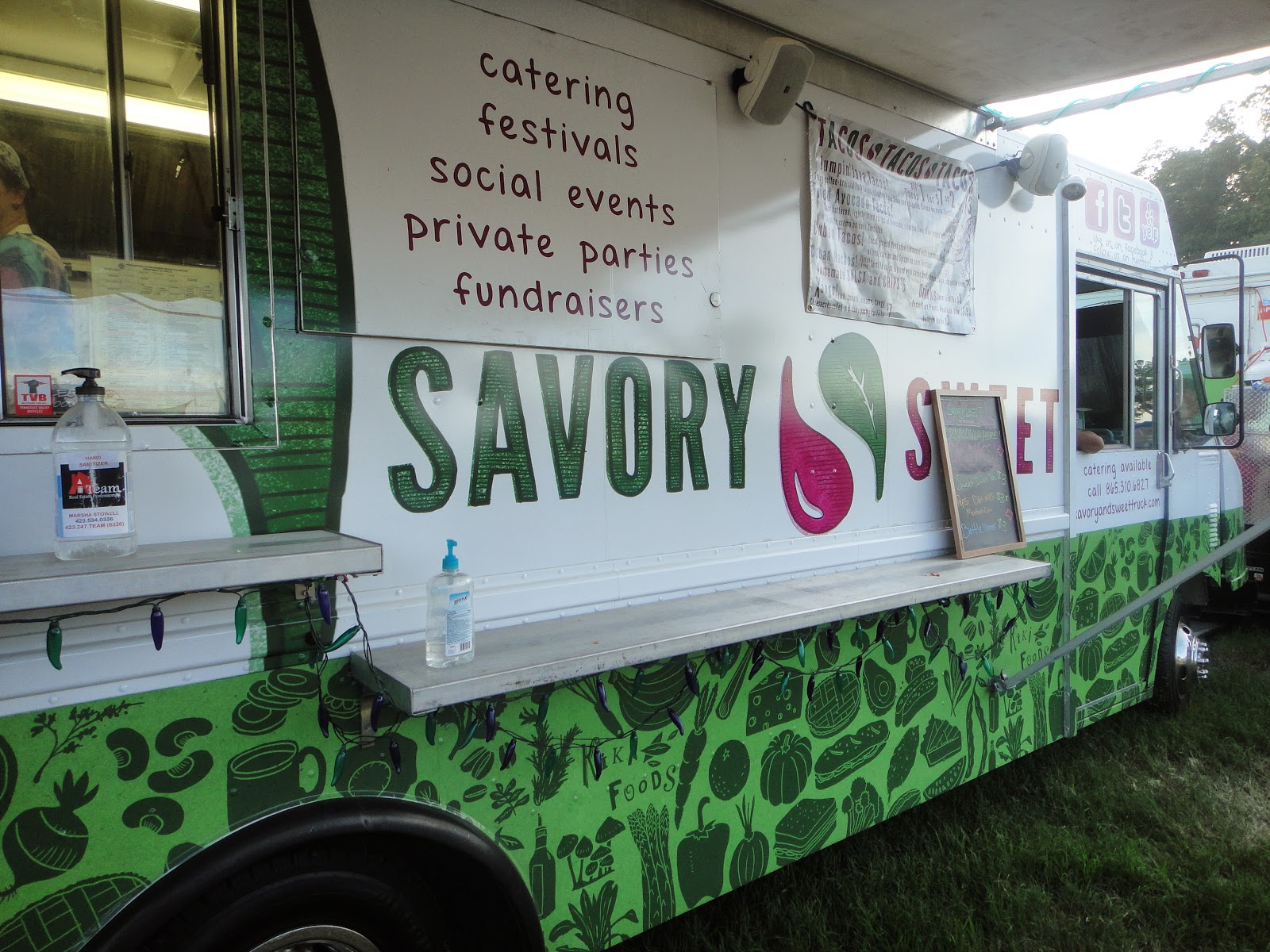 Savory Street Food Truck, Bonnaroo 2013